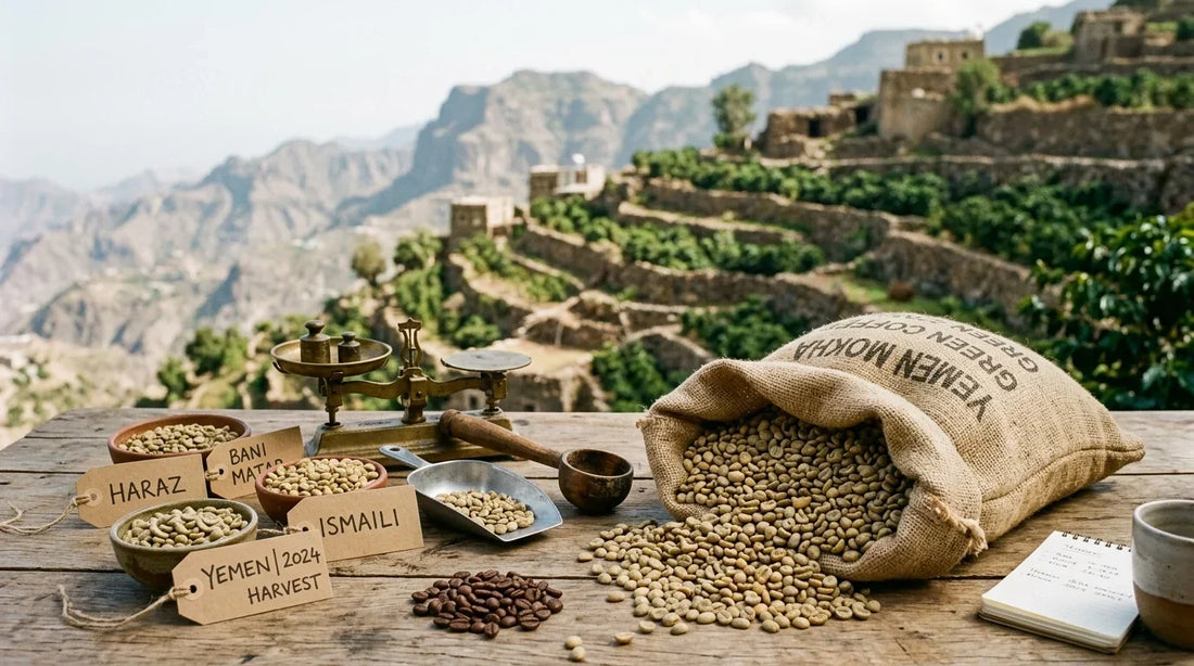 Yemen Green Coffee Beans
